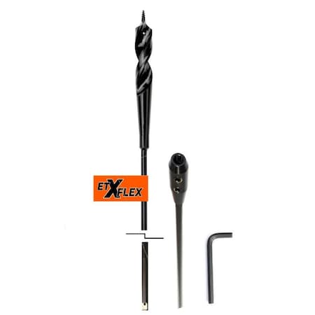 Eagle Tool Us Installer Drill Bit KIT, 3/4"x54"/36" ESP75054XE