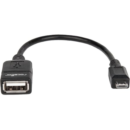 Rocstor MICRO USB 5 PIN USB A ADAPTER Y10C136-B1