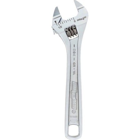 Channellock Wrench, Adjustable, Extra Slim Jaw, 4" 804S