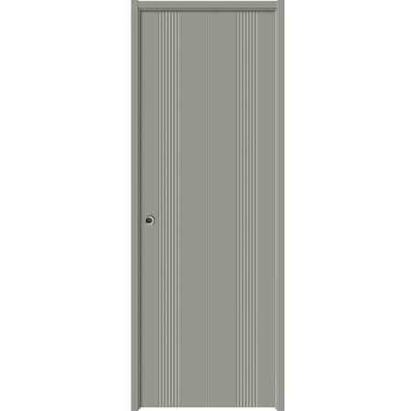 Sartodoors Sliding Closet Bi-fold Doors 48 x 80 inches, BASIC 0111 Dove Grey, Sturdy Tracks Moldings Trims Ha BASIC0111BF-MAG-48x80 (2* 24x80)