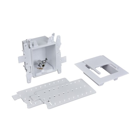 Oatey Toilet Outlet Box, PEX, Brass/PVC 37899