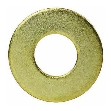 Dottie Flat Washer, For Screw Size #10 , Brass 100 PK FWBR10