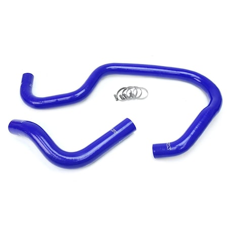 Hps Performance High Temp Reinforced Silicone Radiator Coolant Hose Kit, Blue,  57-1686R-BLUE