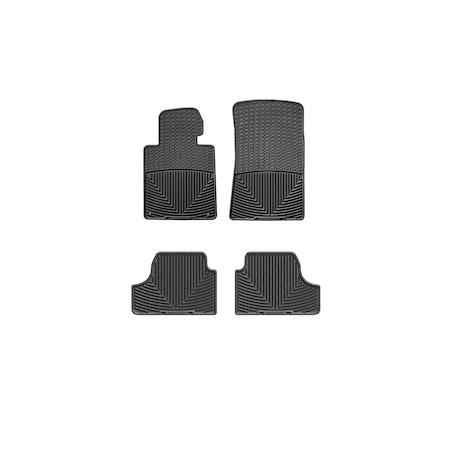 Weathertech Black, Front and Rear All Weather Floor Mats W24-W261
