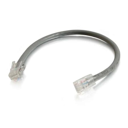 Fasttrack 6 in. Cat6 Non-Booted Unshielded-UTP Ethernet Network Patch Cable - Gray FA260384