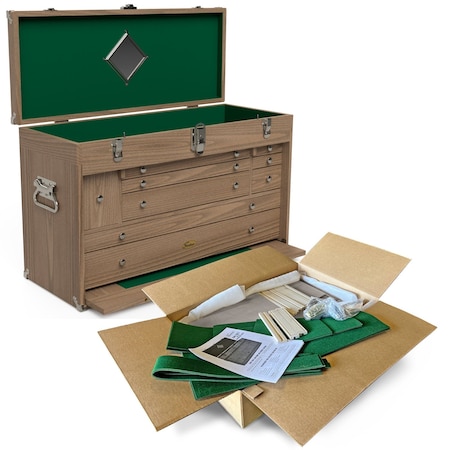 Gerstner Black Walnut 26" Tool Chest DIY Kit 2609-KIT-BW