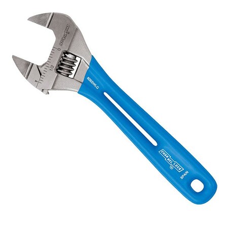 Channellock Adjustable Wrench, 31/32 in capac., Blue 806SWLG