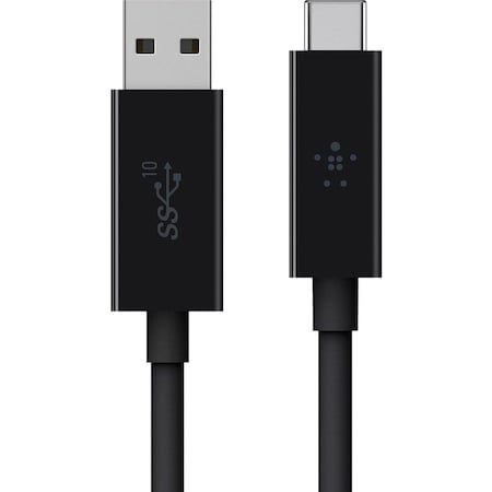 Belkin Usb 3.1 - Type C-Usb A ( 10Gbps 3 Amp ) 1M - Black - Usb-If Certified F2CU029BT1MBLK