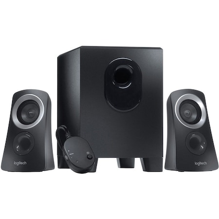 Logitech Z313 21 Speaker System 25 W RMS Black, Black LOG980000382
