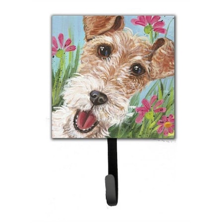 Carolines Treasures Fox Terrier by Judith Yates Leash or Key Holder JYJ0178SH4