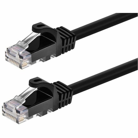 Monoprice Cat6 24AWG Utp D Cable, 6" Black 11216