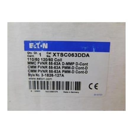 Eaton Manual Starters XTSC063DDA