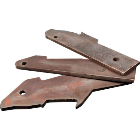 Wiremold Replacement Blade Kit Fitting, Gray, Steel 624BCK
