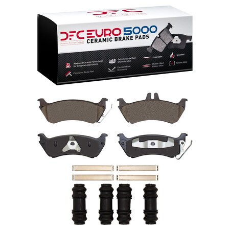 Dfc 5000 Euro Ceramic Disc Brake Pad Set,  1600-0875-01