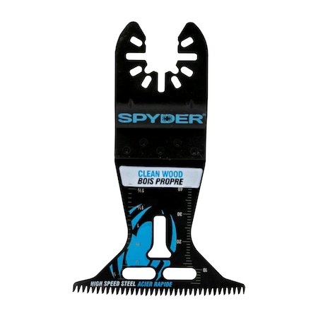 Spyder Oscillating Blade Clean Wood, 2.5w HSS, 1pc 70009