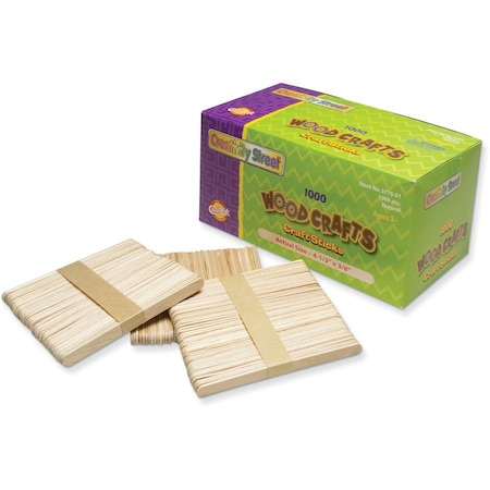 Creativity Street Regular Craft Sticks, Beige PAC377501