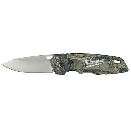 Milwaukee Tool FASTBACK Camo Folding Knife 48-22-1524