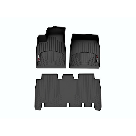 Weathertech Black, Front and Rear Floorliners 441682-1-6