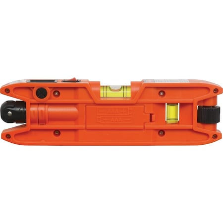 Johnson Level 100 Ft. Manual-Leveling Magnetic Torpedo Laser Level 40-0915