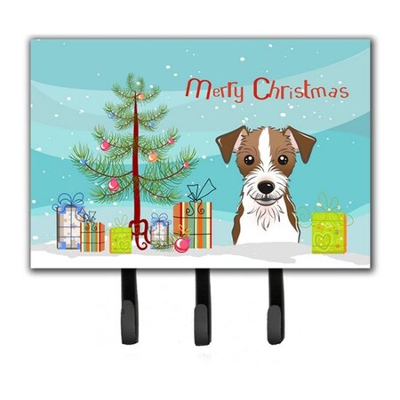 Carolines Treasures Christmas Tree and Jack Russell Terrier Leash or Key Holder BB1574TH68