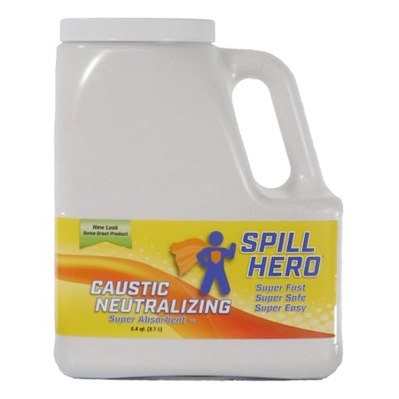 Spill Hero Neutralizing Loose Absorbent, White, 7 lb XL72B-2
