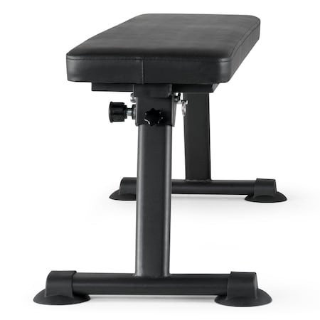 Vevor Flat Weight Bench Foldable Strength Training Bench for Full Body Workout RC-YWB06