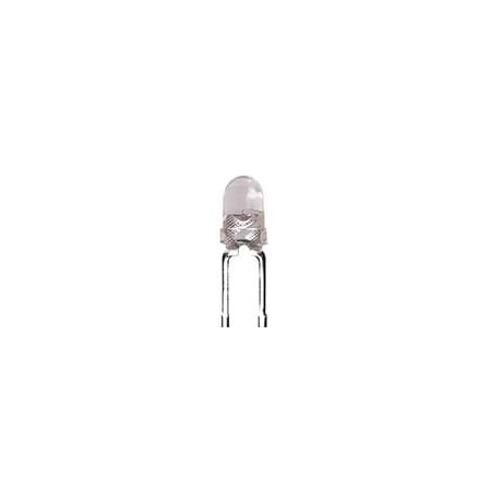 Sunled Through-Hole LEDs, 3mm Lens Diameter, Color: Yellow Lens: Yellow Diffused Wavelength: XLUY11D