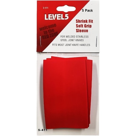 Level5 Heat-Shrink Handle Grip, For: Welded Joint Knives, 5PK 5-411