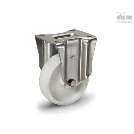 Elesa 450953 Medium-heavy duty castors Technopolymer, Fixed plate bracketke 450953