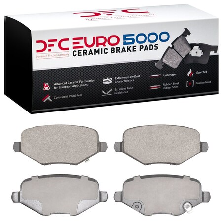 Dfc 5000 Euro Ceramic, Disc Brake Pad Set,  1600-1719-00
