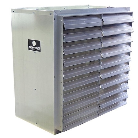 Schaefer Exhaust Fan, 48 Blade dia., Steel 485B1
