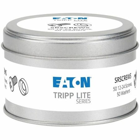 Tripp Lite Tripp Lite by Eaton SmartRack Threaded Hole Hardware Kit - Rack Screw, Flat Washer SRSCREWS
