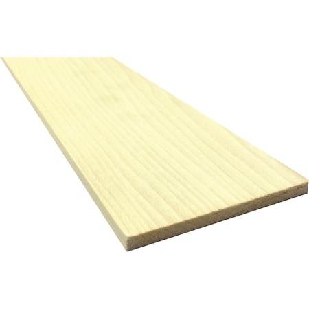 Waddell 1/4''x6''x2 ' Poplar Wood Board PB19409