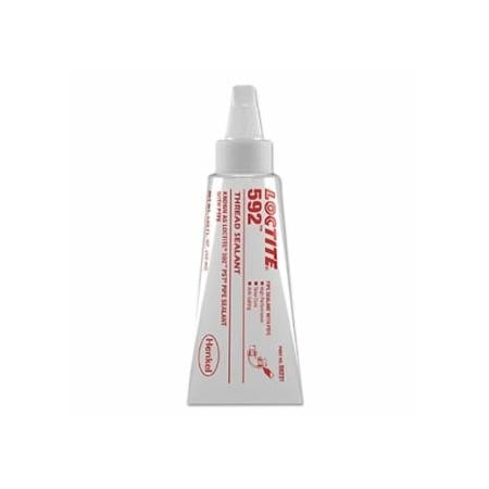 Loctite 592 PST Thread Sealant, Slow Cure, 6 mL Tube, Opaque White, 12PK 442-88567
