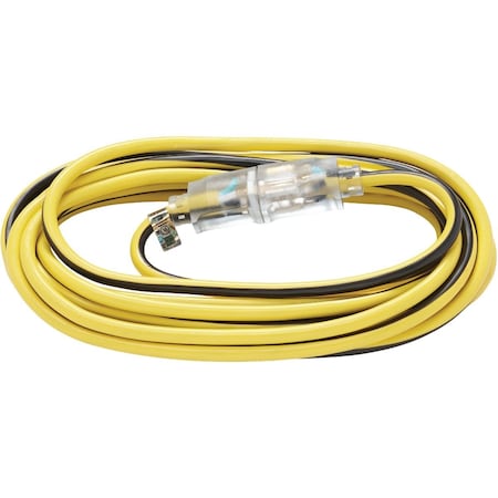 Do It Best 25 Ft. 14/3 Heavy-Duty Contractor Extension Cord OU-JTW143-25-YLWS