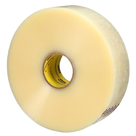 Scotch Packing Tape, 2.5 mil Thick, 2.835 in W x 1640.42 in L, 3 in Core Dia., Clear, 2 PK 373+