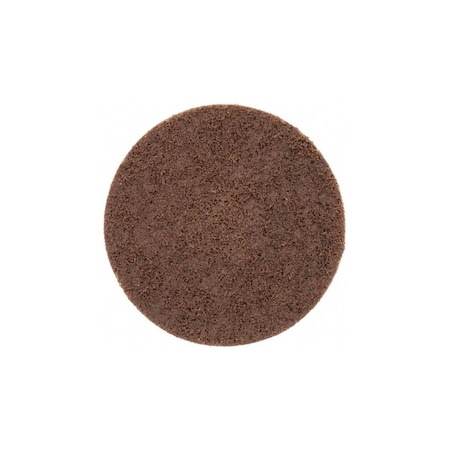 Norton Co Quick-Change Disc: SocAtt Type 2, 4" Disc Dia, 80 Grit, Aluminum Oxide, Non-Woven 66623335418