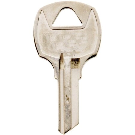 Hy-Ko Key Blank, Brass, Nickel, For: National Cabinet Locks 11010RO3