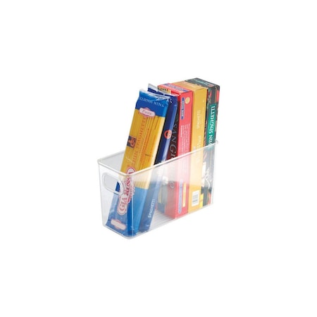 Idesign Storage Bin Clear 6in H X 4in W X 10in D Clear 71630