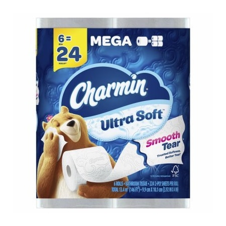 Procter & Gamble 6PK MR Charmin Soft, 4PK 1467