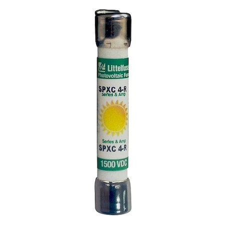 Littelfuse Solar Fuse, SPXC Series, Fast-Acting, Not Applicable, Cylindrical SPXC004