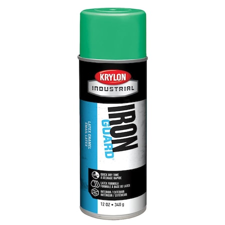Krylon ECO-GUARD SOLVENT BASED LATEX ENAMEL SPRAY PAINT, 16 OZ CONTAINER, LIQUID FORM K07905000