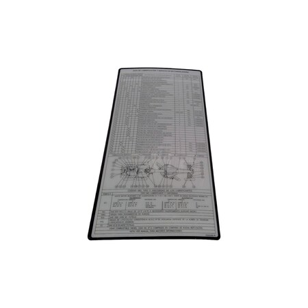 Cnh DECAL, CNH OEM 75320360 75320360
