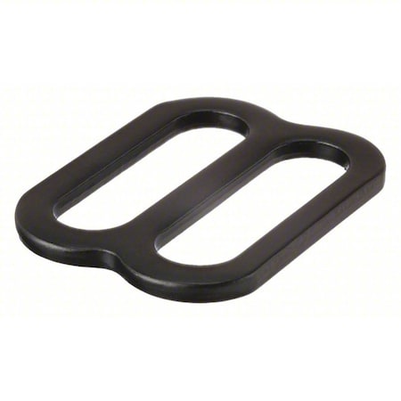 Bulk-Strap Slip Lock, 2" W, Black, PK10 MS2