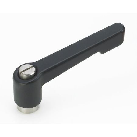 Morton Die Cast Zinc Adjustable Handle with SS Components, 10-24 Thread, 0.32in Thread Depth, 1 MH-101SS