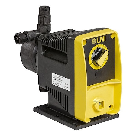 Lmi Pumps ChemicalMeteringPump, 48gpd, PVDFHead PD061-842SI