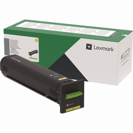 Lexmark Ultra High-Yield Toner, 55,000 Page-Yield, Yellow 82K0UYG