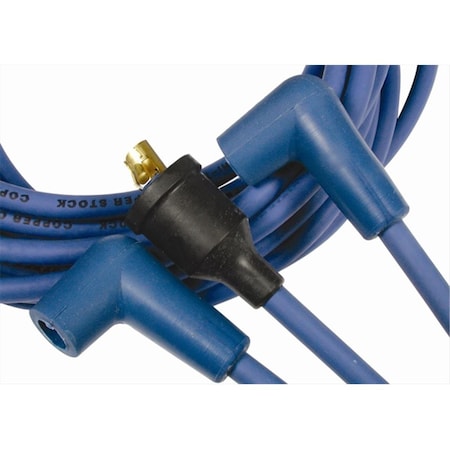 Accel 4039B 8 Mm. Super Stock Copper Universal Wire Set Blue A35-4039B