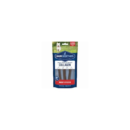 American Distribution & Mfg Co 95% Collagen Beef Sticks Dog Treats, 6-In, 3PK 2022644