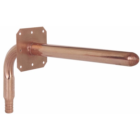 Sioux Chief 1/2 in. PEX in. X 1/2 in. D Copper Stub Out Elbow 630X248EPK